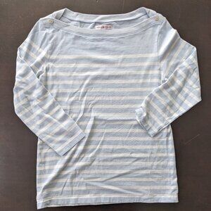Peter Millar Striped Blouse Size Small